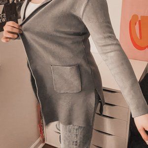 Blue Cardigan // Athleisure